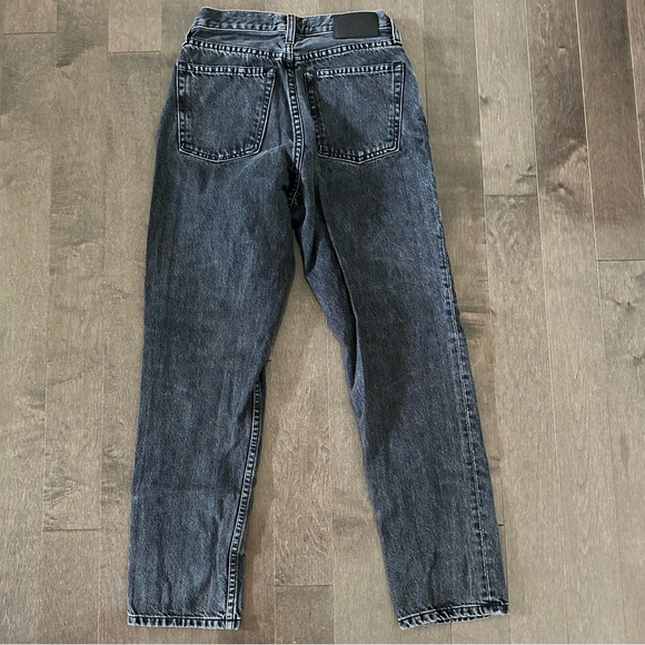 Everlane‎ The 90's Cheeky Jean Black Classic Button Fly 25 Ankle - Picture 6 of 8